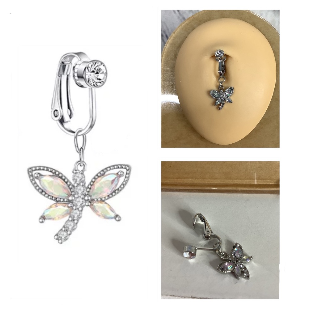 Clip-On Belly Button Ring